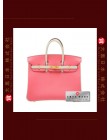 HERMES BIRKIN 25 (Pre-owned) Rose azalee / Craie, Epsom leather, Ghw