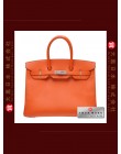 HERMES BIRKIN 35 (Pre-owned) Feu / Fire orange, Epsom leather, Phw