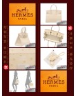 HERMES BIRKIN 35 (Pre-owned) - Parchemin / Parchment beige, Ostrich leather, Phw